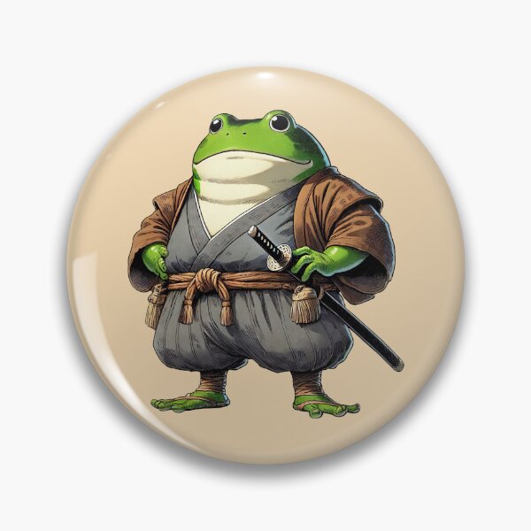 Item preview, Frog Samurai designed and sold by Takeda-art.