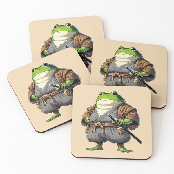 Item preview, Frog Samurai designed and sold by Takeda-art.