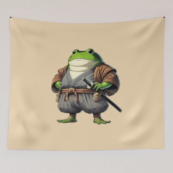 Item preview, Frog Samurai designed and sold by Takeda-art.