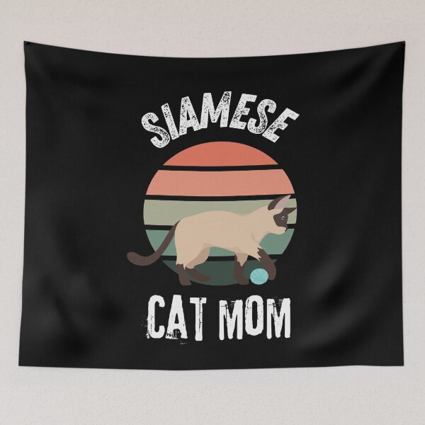 Item preview, Siamese cat mom designed and sold by Fateh-Kro ⭐⭐⭐⭐⭐.