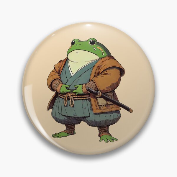 Item preview, Frog Samurai designed and sold by Takeda-art.
