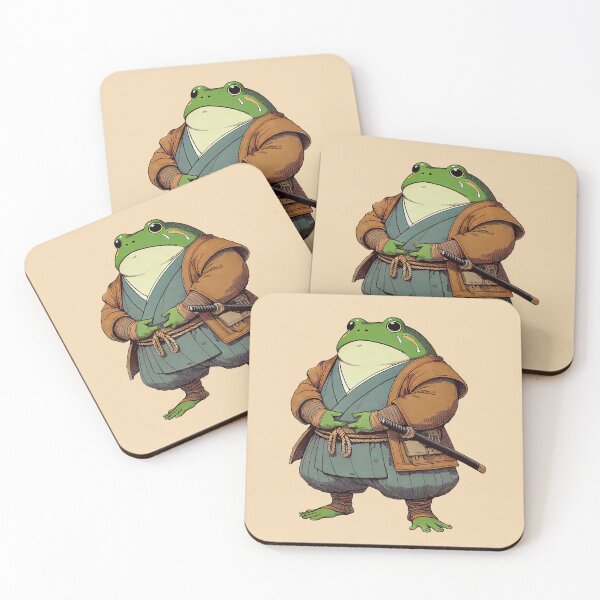 Item preview, Frog Samurai designed and sold by Takeda-art.