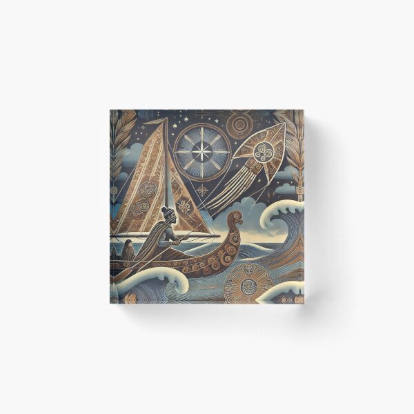 Item preview, Celestial Voyage of the Māori Navigator designed and sold by Wiredart.