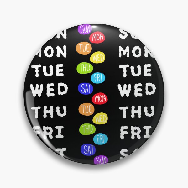 Item preview, days of the week designed and sold by zzzozzo.