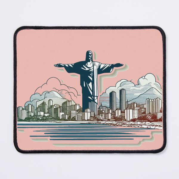 Item preview, Christ the Redeemer 3D Sketch – Rio’s Iconic Monument , designed and sold by PaintMeWorld.