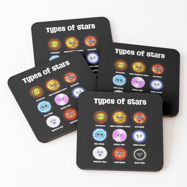 Item preview, Astronomy Types Of Stars designed and sold by underheaven.