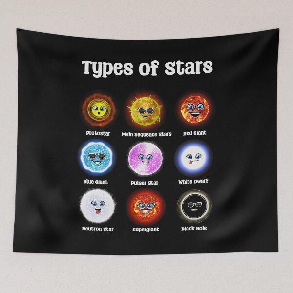 Item preview, Astronomy Types Of Stars designed and sold by underheaven.