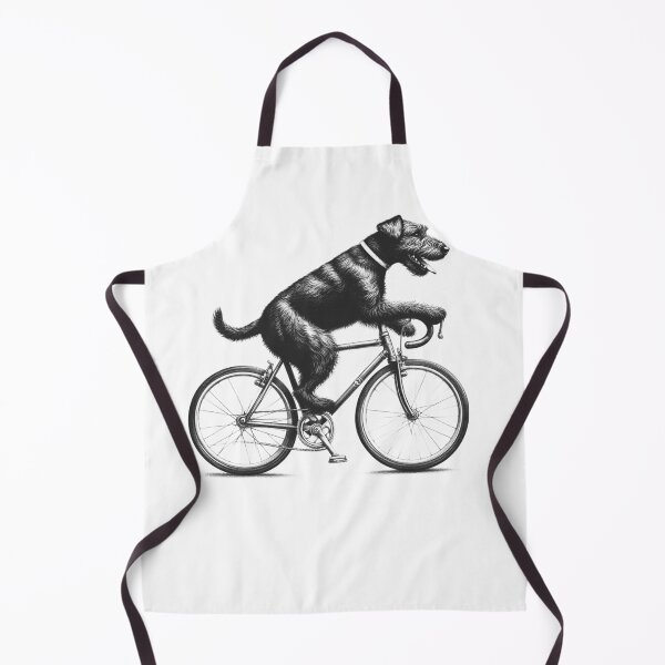 Item preview, Patterdale Terrier Riding Bike designed and sold by Kimberley King Art King Art.