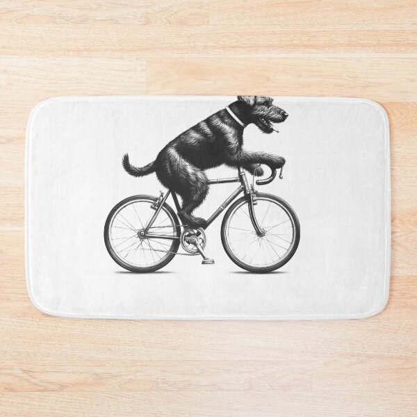 Item preview, Patterdale Terrier Riding Bike designed and sold by Kimberley King Art  King Art.