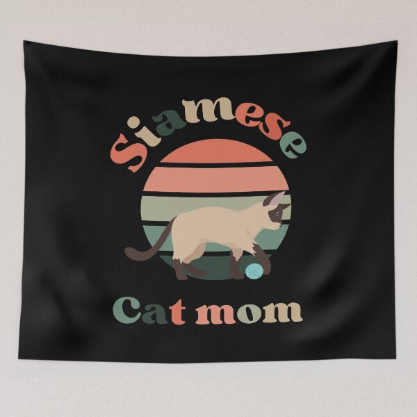 Item preview, Siamese cat mom designed and sold by Fateh-Kro ⭐⭐⭐⭐⭐.