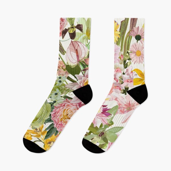 Item preview, Vintage luxury seamless pattern with detailed hand drawn flowers - blooming magnolia, roses, eucalyptus and herbs.  designed and sold by MatyKotiv.