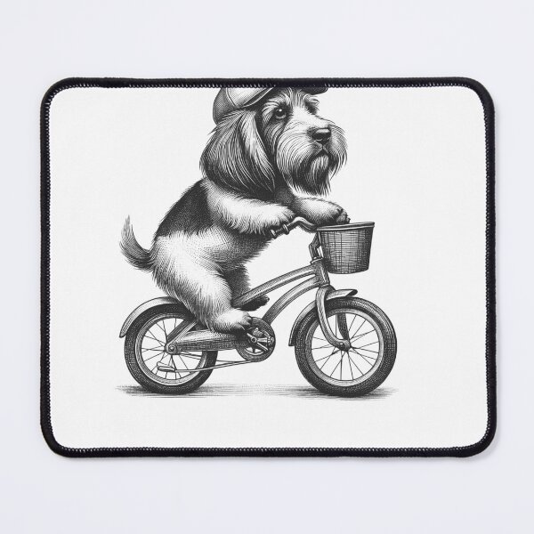 Item preview, Petit Basset Griffon Vendeen Riding Bike designed and sold by Kimberley King Art  King Art.