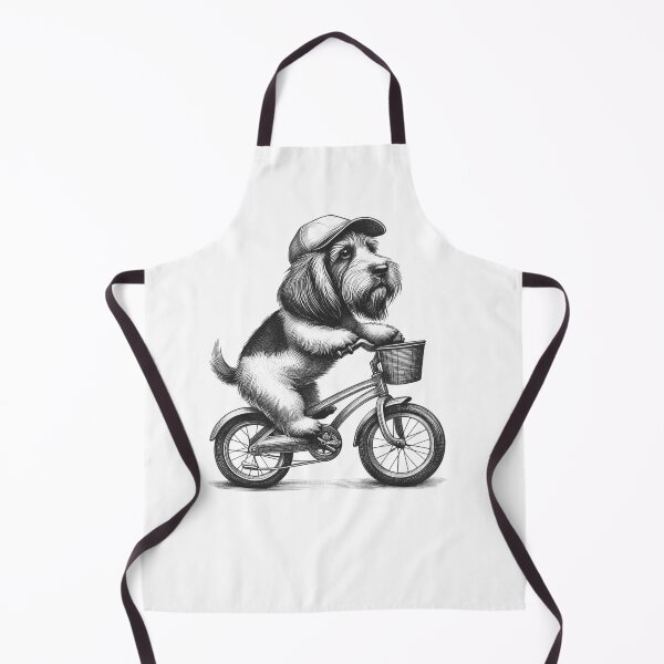 Item preview, Petit Basset Griffon Vendeen Riding Bike designed and sold by Kimberley King Art  King Art.