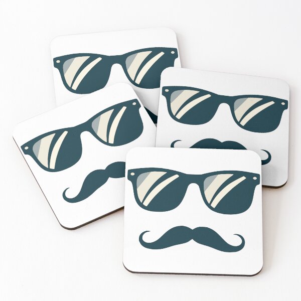 Item preview, Hipster Moustache and Sunglasses designed and sold by matybrak.
