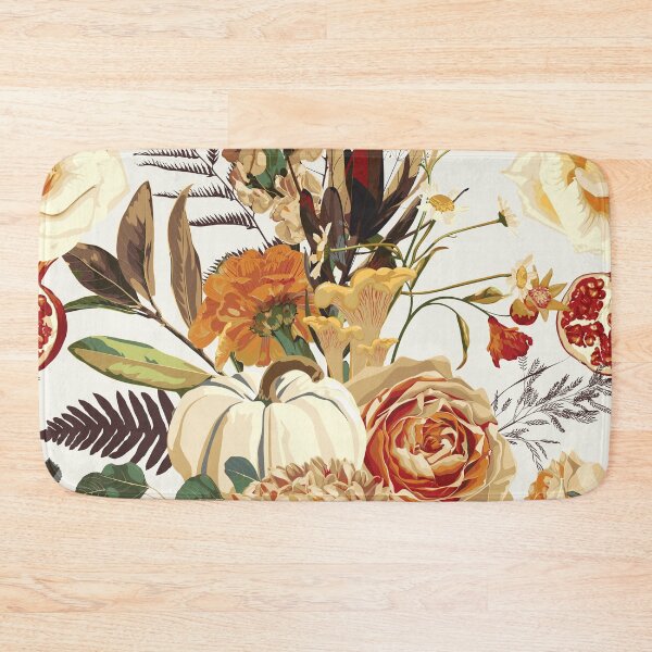 Item preview, Autumn flowers, herbs and mushrooms seamless pattern.  designed and sold by MatyKotiv.