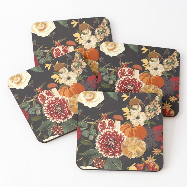 Item preview, Autumn flowers, herbs and mushrooms seamless pattern. designed and sold by MatyKotiv.