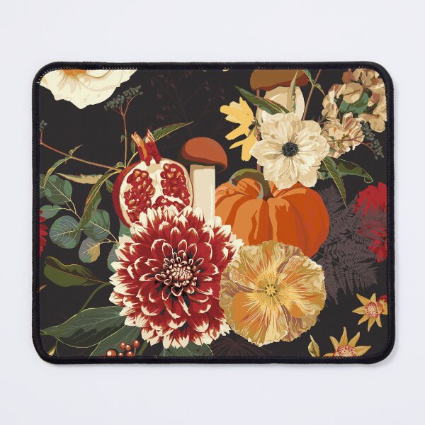Item preview, Autumn flowers, herbs and mushrooms seamless pattern. designed and sold by MatyKotiv.
