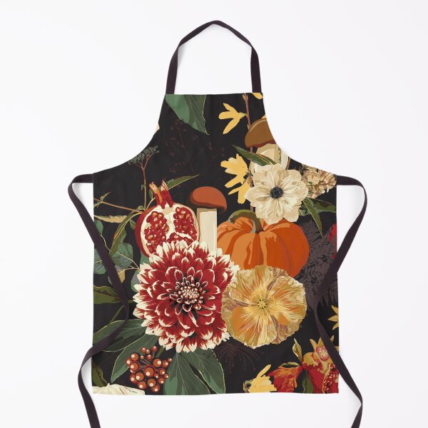 Item preview, Autumn flowers, herbs and mushrooms seamless pattern. designed and sold by MatyKotiv.