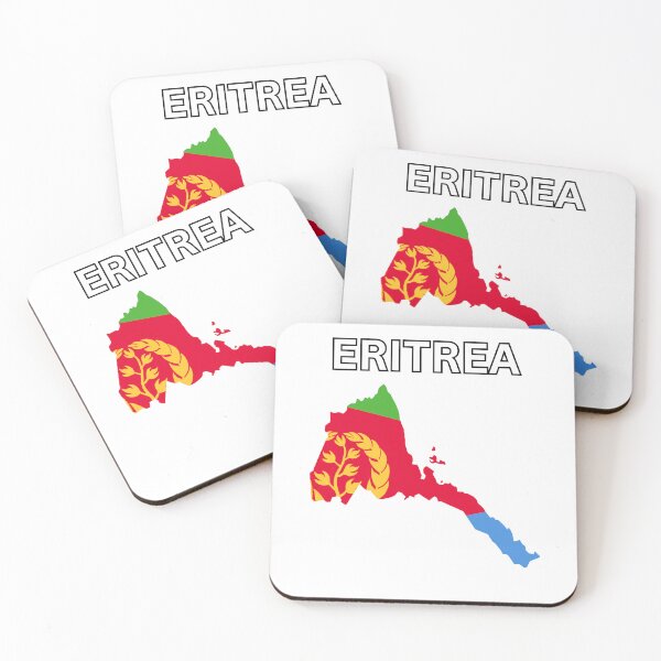 Item preview, Eritrea Flag Map Design designed and sold by atomstartup.