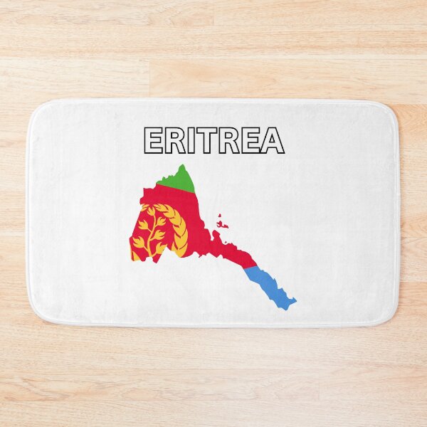 Item preview, Eritrea Flag Map Design designed and sold by atomstartup.