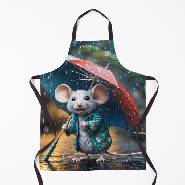 Item preview, mouse with umbrella designed and sold by dedoma.