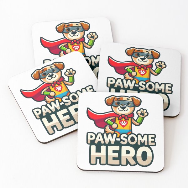 Item preview, Best Puppy Paw Hero Sticker for Dog Lovers designed and sold by Artticadesigns.