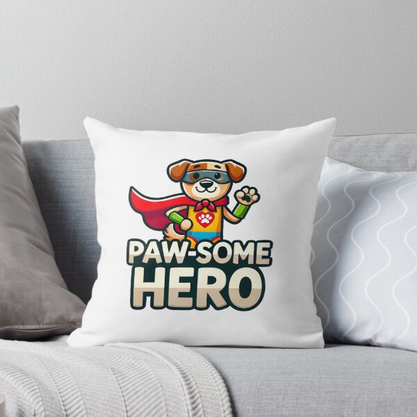 Item preview, Best Puppy Paw Hero Sticker for Dog Lovers designed and sold by Artticadesigns.