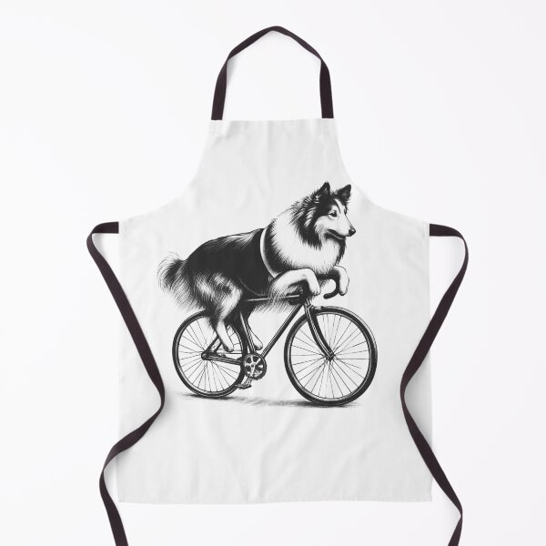 Item preview, Sheltie montando en bicicleta designed and sold by Kimberley King Art King Art.