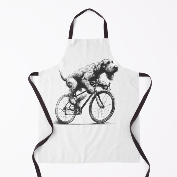 Item preview, Spinone Italiano Riding Bike designed and sold by Kimberley King Art King Art.