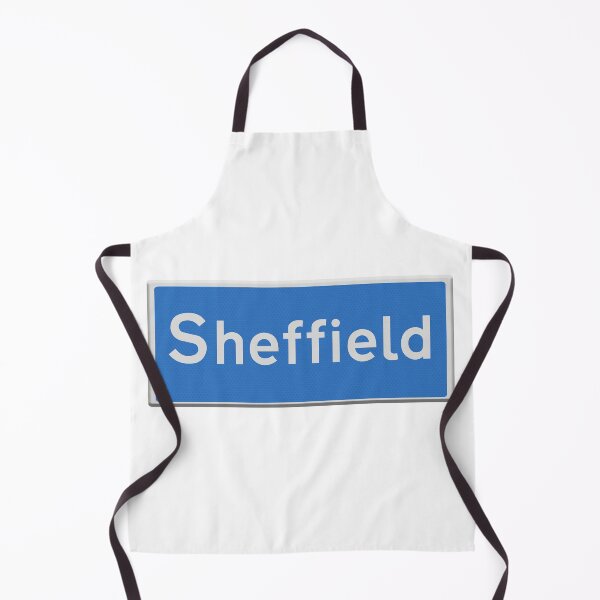 Item preview, Blue city road sign city of Sheffield.  designed and sold by funkyworm.
