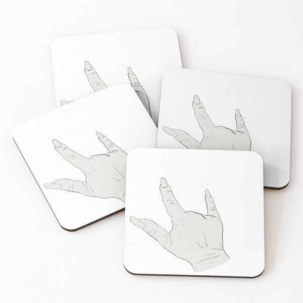 Item preview, metal hand white background designed and sold by Kalhanne.