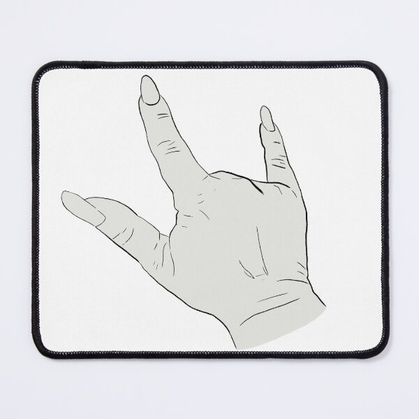 Item preview, metal hand white background designed and sold by Kalhanne.
