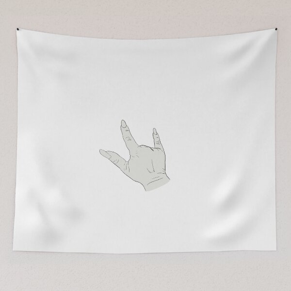 Item preview, metal hand white background designed and sold by Kalhanne.