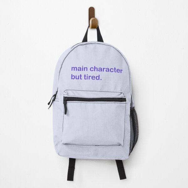 Item preview, Main character but tired. (purple) designed and sold by cherish-jpegg.