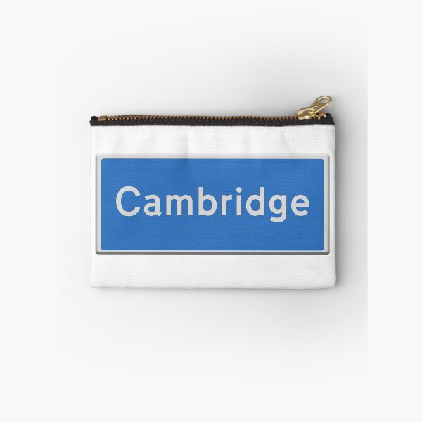 Item preview, Blue city road sign city of Cambridge.  designed and sold by funkyworm.