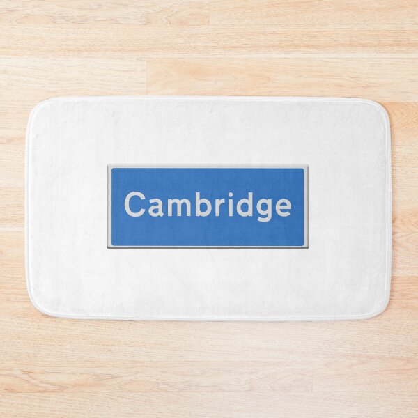 Item preview, Blue city road sign city of Cambridge.  designed and sold by funkyworm.