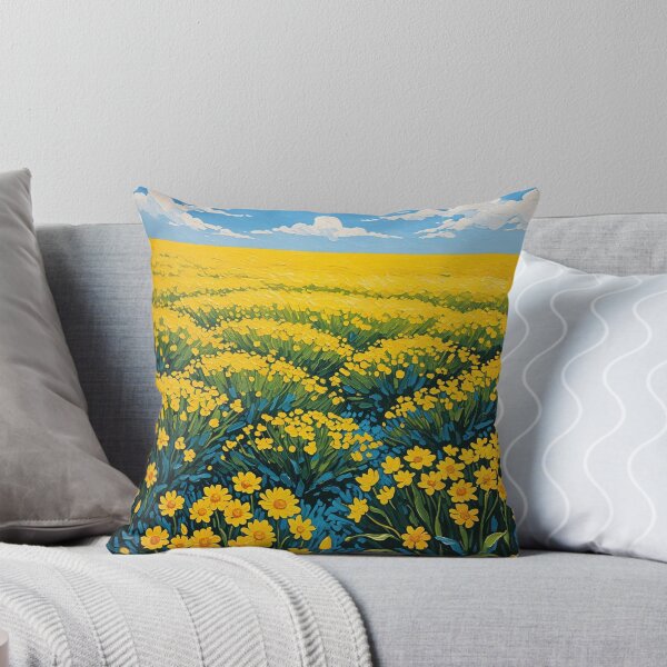Item preview, Golden Field of Blossoms designed and sold by Donkey's Salad.