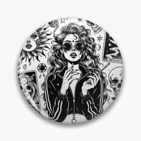 Item preview, Celestial female - Skulls, tarot cards, & Celestial Vibes  designed and sold by Savage.SelfHelp .