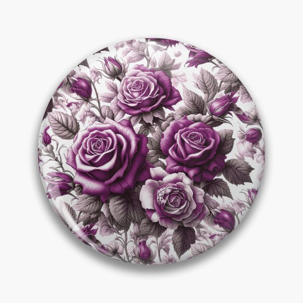 Item preview, Roses in Purple Shade F6 designed and sold by HappyHavenStu.