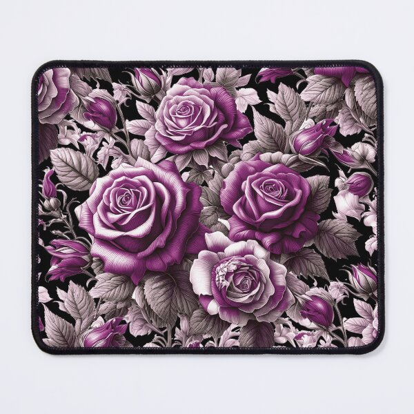 Item preview, Roses in Purple Shade F6 designed and sold by HappyHavenStu.