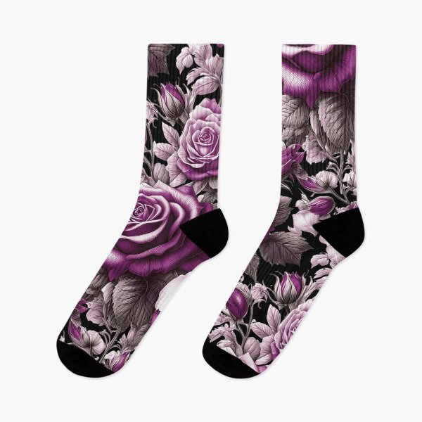 Item preview, Roses in Purple Shade F6 designed and sold by HappyHavenStu.