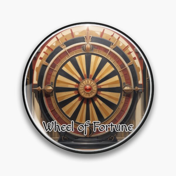 Item preview, Major Arcana Tarot Cards - Art Deco Wheel of Fortune designed and sold by Pixel Waite.