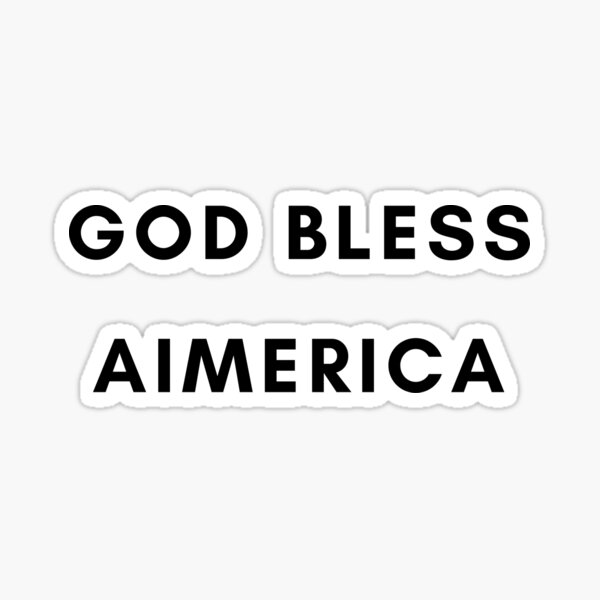 Item preview, God Bless Aimerica designed and sold by aerickse.