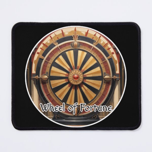 Item preview, Major Arcana Tarot Cards - Art Deco Wheel of Fortune designed and sold by Pixel Waite.