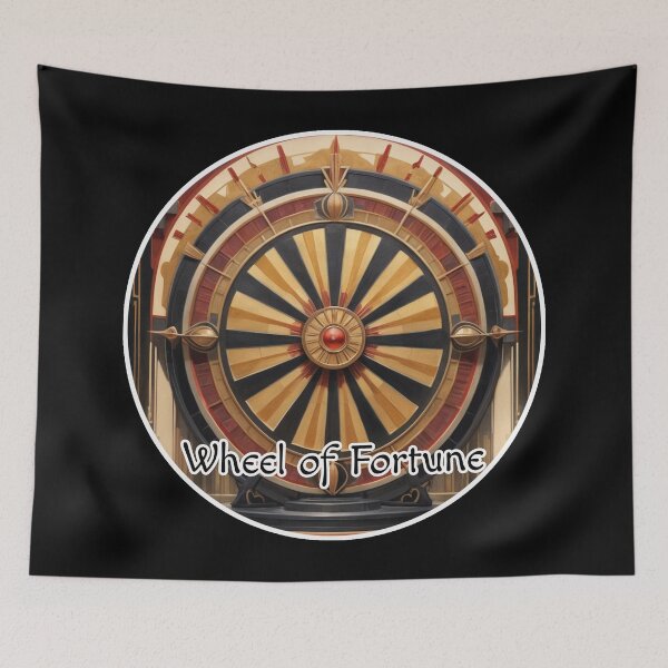 Item preview, Major Arcana Tarot Cards - Art Deco Wheel of Fortune designed and sold by Pixel Waite.