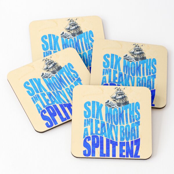 Item preview, Split Enz - Six Months in a Leaky Boat, the paperback! designed and sold by geetarv.