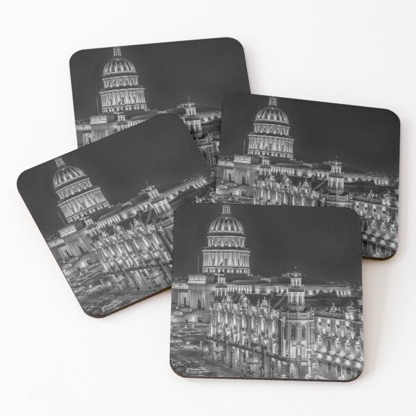 Item preview, El Capitolio, La Habana, Mono designed and sold by Dave Hare Photography.