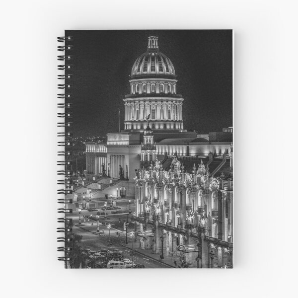 Item preview, El Capitolio, La Habana, Mono designed and sold by Dave Hare Photography.