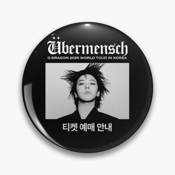 Item preview,  G-DRAGON Übermensch 2025 World Tour comeback Big Bang kpop group designed and sold by Kpop-Noona.
