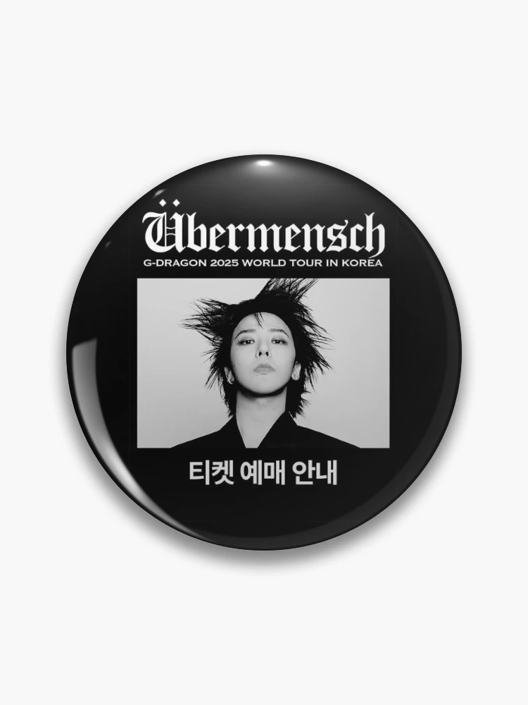 G-DRAGON 2025 WORLD TOUR Ubermensch 袖黒 G-DRAGON 2025 World Tour Übermensch Official Merchandise